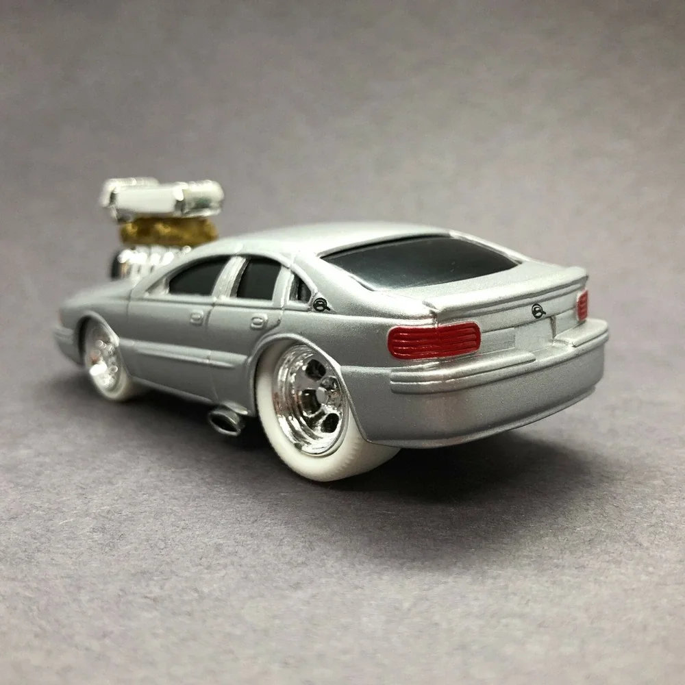 Muscle Machines 1996‎ 96 Chevrolet Chevy Impala Car1/64 Loose White Rubber Tires